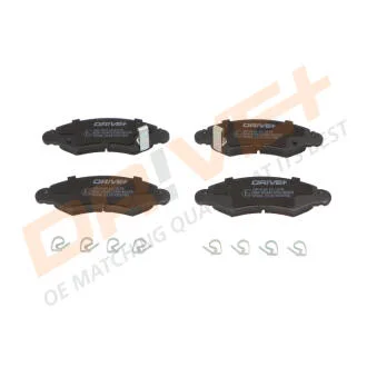 Колодки гальмівні (передні) Subaru Justy 03-/Opel Agila 00-07 Drive+ DP1010.10.1079