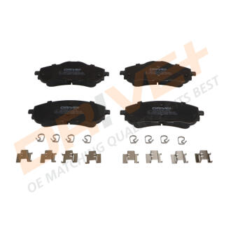Колодки гальмівні (передні) Citroen Berlingo 18-/Peugeot 308 13-/Partner 18- Drive+ DP1010101219