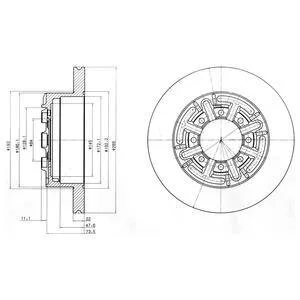 Гальмівний диск Drive+ DP1010.11.0002