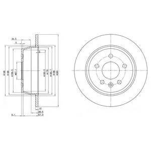 Гальмівний диск Drive+ DP1010.11.0127