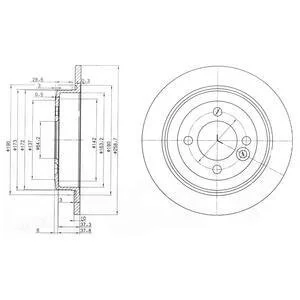 Гальмівний диск Drive+ DP1010.11.0156