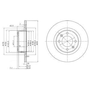 Гальмівний диск Drive+ DP1010.11.0167