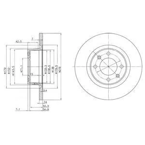 Гальмівний диск Drive+ DP1010.11.0167