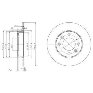 Гальмівний диск Drive+ DP1010110168