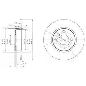 Гальмівний диск Drive+ DP1010.11.0187