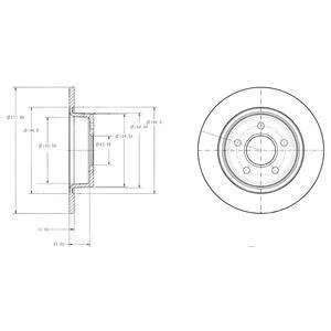 Гальмівний диск Drive+ DP1010.11.0190