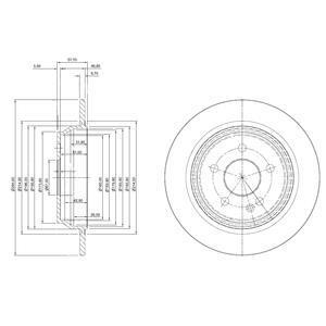 Drive+ - Гальмівний диск Drive+ DP1010.11.0227