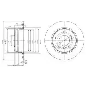 Гальмівний диск Drive+ DP1010.11.0237