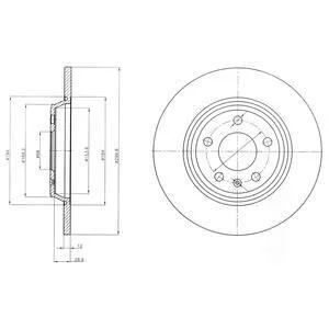 Гальмівний диск Drive+ DP1010.11.0294