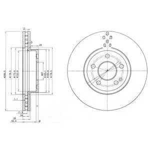 Гальмівний диск Drive+ DP1010.11.0364