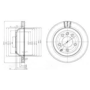 Гальмівний диск Drive+ DP1010.11.0393