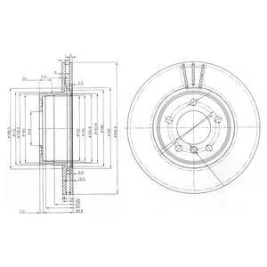 Гальмівний диск Drive+ DP1010.11.0397