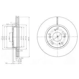 Гальмівний диск Drive+ DP1010.11.0448