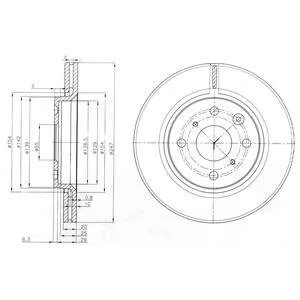 Гальмівний диск Drive+ DP1010.11.0465