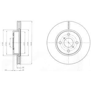 Гальмівний диск Drive+ DP1010.11.0509