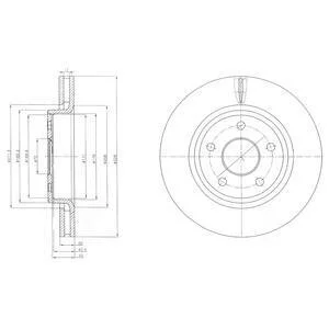 Гальмівний диск Drive+ DP1010110528