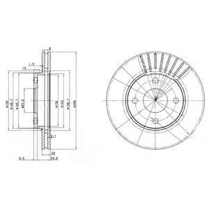 Гальмівний диск Drive+ DP1010.11.0698