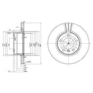 Гальмівний диск Drive+ DP1010.11.0711
