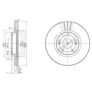 Гальмівний диск Drive+ DP1010110736