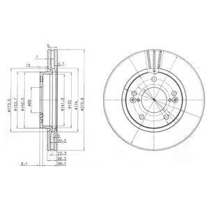 Гальмівний диск Drive+ DP1010110818