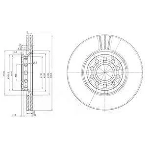 Гальмівний диск Drive+ DP1010.11.0838