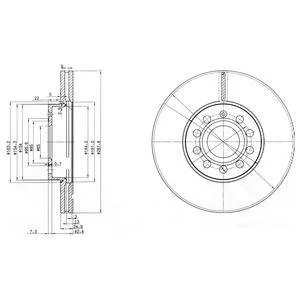 Гальмівний диск Drive+ DP1010.11.0853