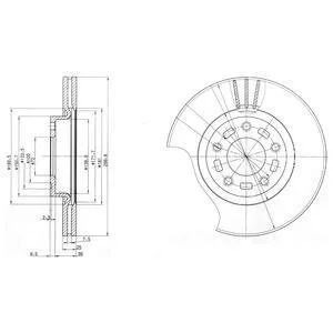 Гальмівний диск Drive+ DP1010.11.0859