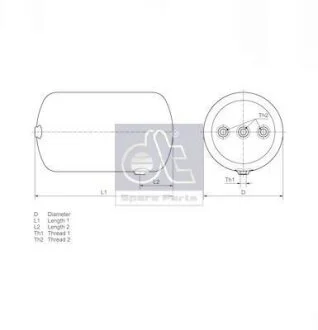 Повітряний резервуар DT 4.66433