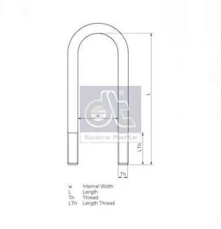 Стремянка ресори DT 6.11117