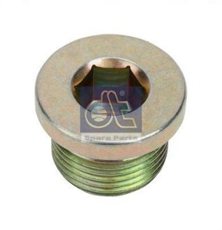 Пробка сливная маслоподдона M20, блок-картер двигателя DT 9.29011