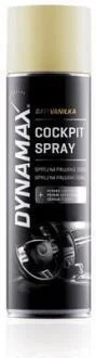 Поліроль торпедо (спрей/ваніль)DXI1 COCKPIT SPRAY VANILLA (500ML) Dynamax 606137