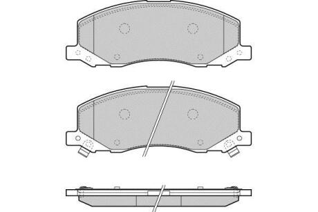 К-кт гальм. колодок перед,(18") Opel Insignia 08- E.T.F 12-1378