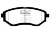 Комплект гальмівних накладок, дискове гальмо EBC DP21583 (фото 1)