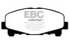 Комплект гальмівних накладок, дискове гальмо EBC DP21999 (фото 1)