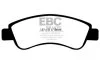 Комплект гальмівних колодок, дискове гальмо EBC DP41374R (фото 1)