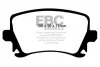 Комплект гальмівних накладок, дискове гальмо EBC DP41518R (фото 1)