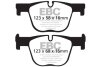 Комплект гальмівних накладок, дискове гальмо EBC DP42131R (фото 1)