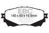 Гальмівні колодки, тюнінг EBC DP42170R (фото 1)