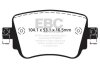 Комплект гальмівних накладок, дискове гальмо EBC DP42201R (фото 1)