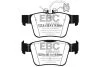 Комплект гальмівних накладок, дискове гальмо EBC DP42315R (фото 1)