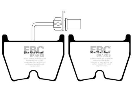 Гальмівні колдки EBC DP81513RP1