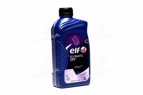Рідина для АКПП (ELFMATIC CVT (Nissan CVTF NS-2, Jatco CVT) 1L) ELF 194761