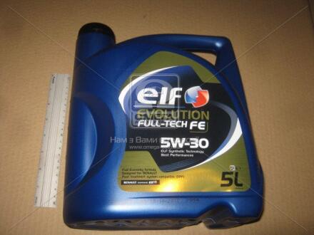 Моторна олива Evolution Full-Tech FE 5W30 5L (Renault Diesel з DPF RN0720) ELF 194908