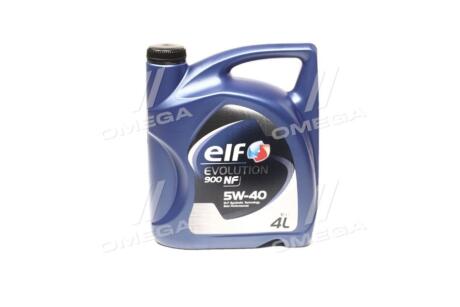 Моторна олива  Evolution 900 NF 5W40, 4л. ELF 213909
