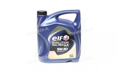 Олива двигуна 5L Evolution Full-Tech LLX 5W30 (VW 504.00/507.00/BMW LL-04/MB 229.51/229.31) ELF 213920