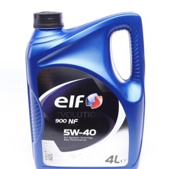 Олива моторна 5W-40 4L EVOL.900 NF MB 229.3, VW 505.00/502.00, ACEA A3/B4 = 213909 ELF 216650