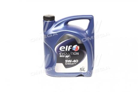 Моторна олива Evolution 900 NF SAE 5W40, 5L ELF 216651