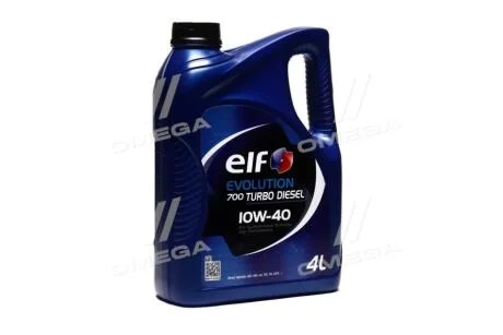 Олива моторна 10W-40 4L Evolution 700TD MB 229.3, VW 505.00, RN 0700, FIAT 9.55535-G2, VW 505.01 ELF 216673