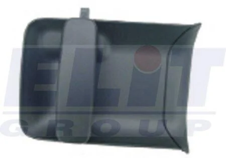 Ручка дверей (CN BERL 96- Ручка двери боковой сдвижной правая, чёрная) ELIT KH0550 1006