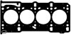 Прокладка головки блоку FIAT/OPEL 188A9/1992A/199A3/223A9,F13DTE5 (FHZ) 1 0.82MM ELRING 076.356 (фото 1)
